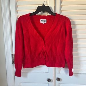 Rouje Red Cardigan